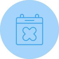 Calendar Xmark Vector Icon