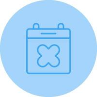 Calendar Xmark Vector Icon