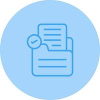 Document Check Vector Icon