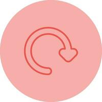 Rotate Right Vector Icon