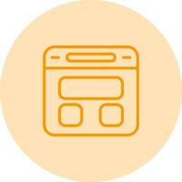 Browser Vector Icon