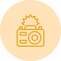 Camera Flash Vector Icon