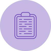 Clipboard Vector Icon