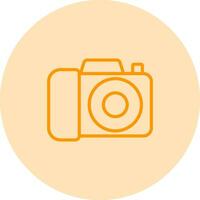 icono de vector de cámara dslr