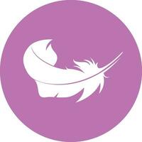 Ultra-soft with feather logo vector design. Suitable for product label