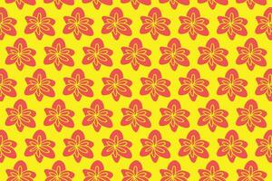 Pattern with floral and geometric elements. Intersecting curved and straight bold stripes forming abstract floral ornament. Vector background for design. Seamless Decorative lattice