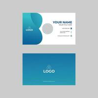 Creative and modern business card template deaign vector