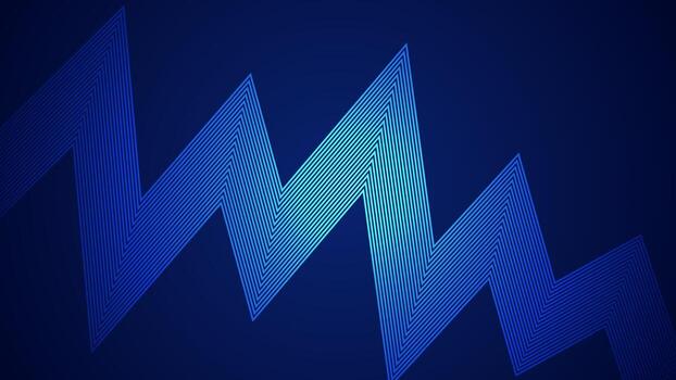 Dark blue abstract background with wavy style lines as the main element. vector
