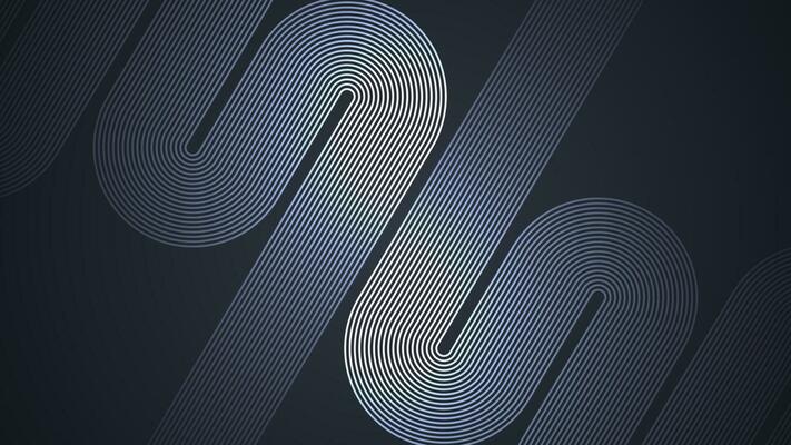 Black simple abstract background with wave style lines as the main element.