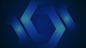 Dark blue simple abstract background with lines in a geometric style as the main element. vector