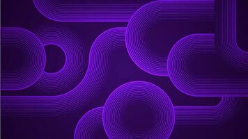 oscuro Violeta resumen antecedentes con serpentina estilo líneas como el principal componente. vector