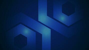 Dark blue simple abstract background with lines in a geometric style as the main element. vector