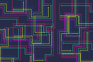 resumen tecnología panel línea antecedentes vector