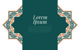 Colorful pattern on abstract background geometric mosaic in colorful ornament style. vector