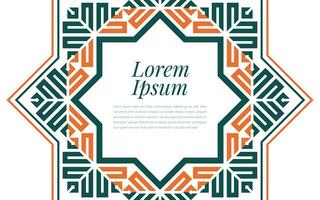 Colorful pattern on abstract background geometric mosaic in colorful ornament style. vector
