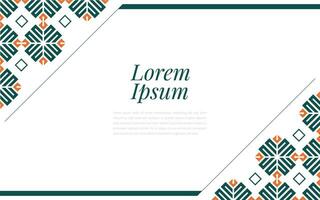 Colorful pattern on abstract background geometric mosaic in colorful ornament style. vector