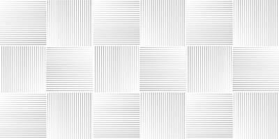 Opart abstract background with lines. Elegant monochrome striped texture with 3d effect. Modern design element. vector