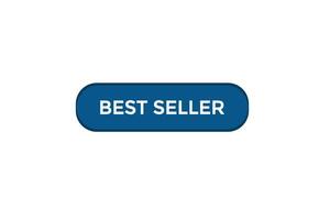 new best seller  modern, website, click button, level, sign, speech, bubble  banner, vector