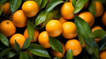 belleza de naranja, generativo ai foto