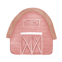 schattig schuur boerderij huis png