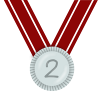 2do premio plata medalla png