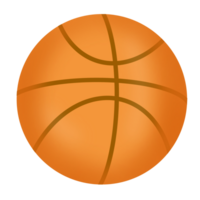 Oranger Basketballball png