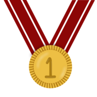 1 ° premio oro medaglia png