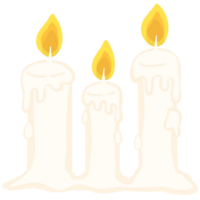 Candles for decoration png