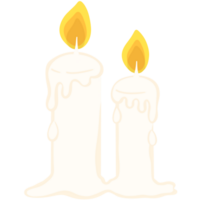 Candles for decoration png