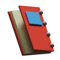 Back to School Preparation Education 3D rendering icon png