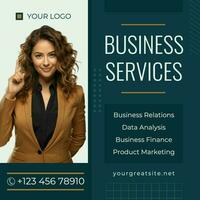 Modern Business Linkedin Post template