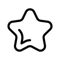 Star Icon Vector Symbol Design Illustration