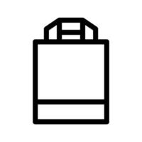 Bag Icon Vector Symbol Design Illustration