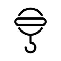 Hook Icon Vector Symbol Design Illustration