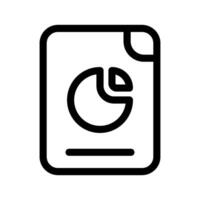 Analysis Icon Vector Symbol Design Illustration