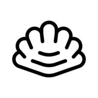 Shell Icon Vector Symbol Design Illustration