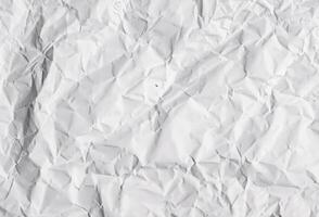 photo white crumpled paper texture background design space white tone