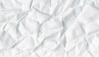 photo white crumpled paper texture background design space white tone