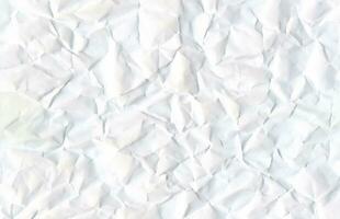 photo white crumpled paper texture background design space white tone