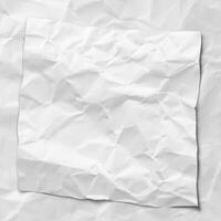 photo white crumpled paper texture background design space white tone