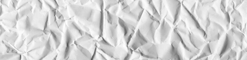 photo white crumpled paper texture background design space white tone