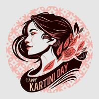 Happy Kartini Day Celebration vector