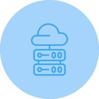 Cloud Computing Vector Icon