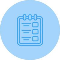 Task list with clipboard Vector Icon