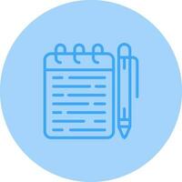 Memo pad Vector Icon