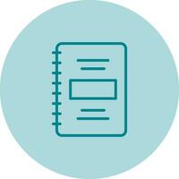 Notebook Vector Icon