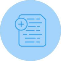 Document Insert Icon Vector Icon