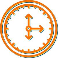 icono de vector de reloj