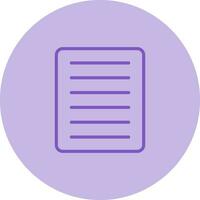 Document Align Justify Vector Icon