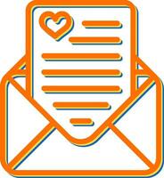 Love letter Vector Icon